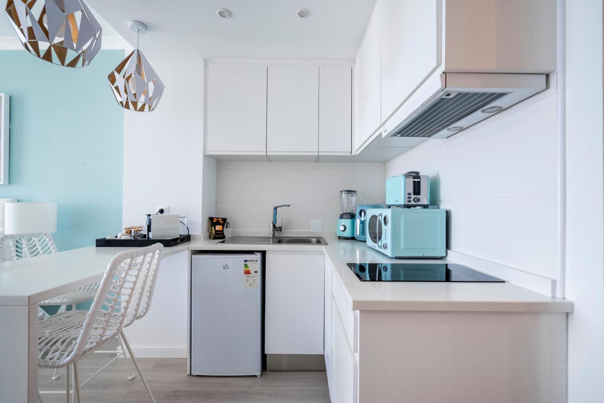 Sea Lovers - Sea Front - Studio Apartment Monte Gordo Luaran gambar